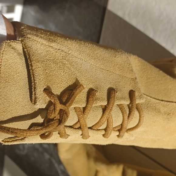 Colin Stuart Suede (Leather) Wedge Boots - Picture 2 of 8